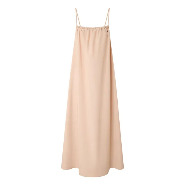 Heidi Cotton Dress | Powder pink