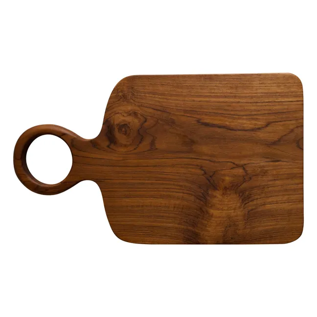 Planche à découper avec poignée en teck | Teck