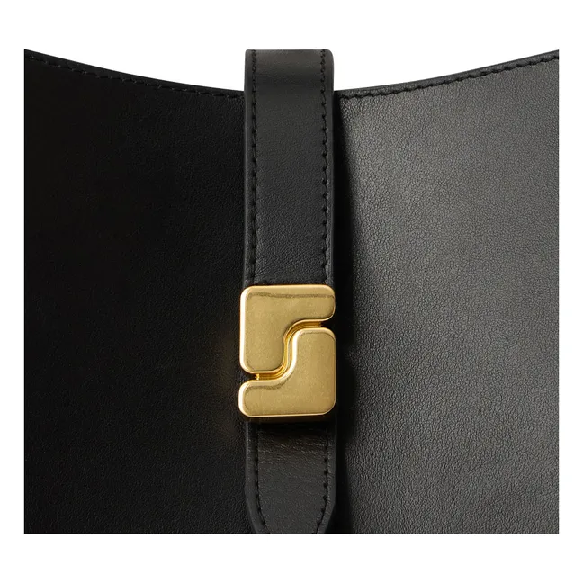 Bello Leather Bag | Black
