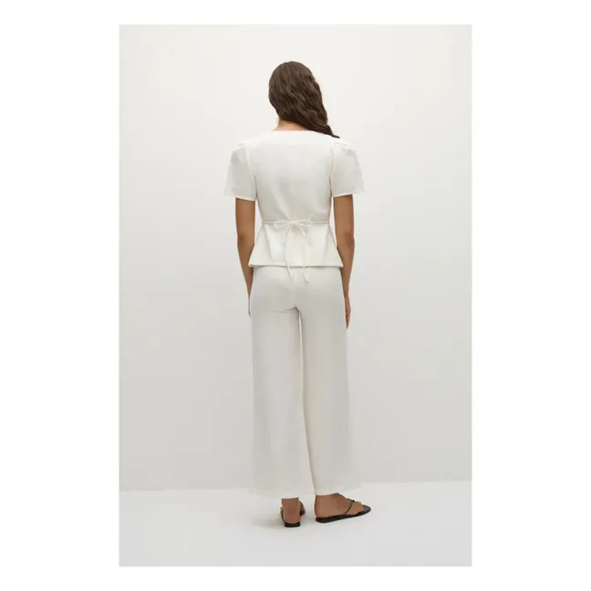 Pantalon Jean | Blanc