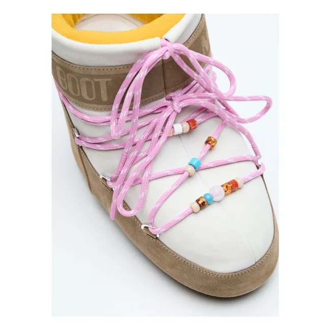 MB x Guest in Residence Stivali bassi in pelle scamosciata Icon | Camel