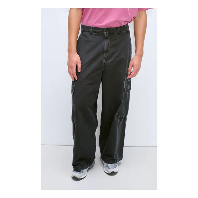 Pantaloni in cotone Tysco | Grigio scuro