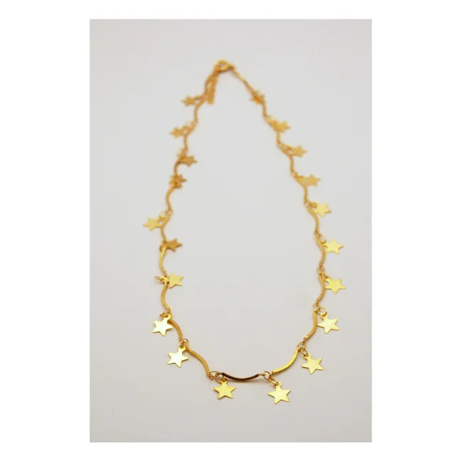 Multistars-Halskette | Gold