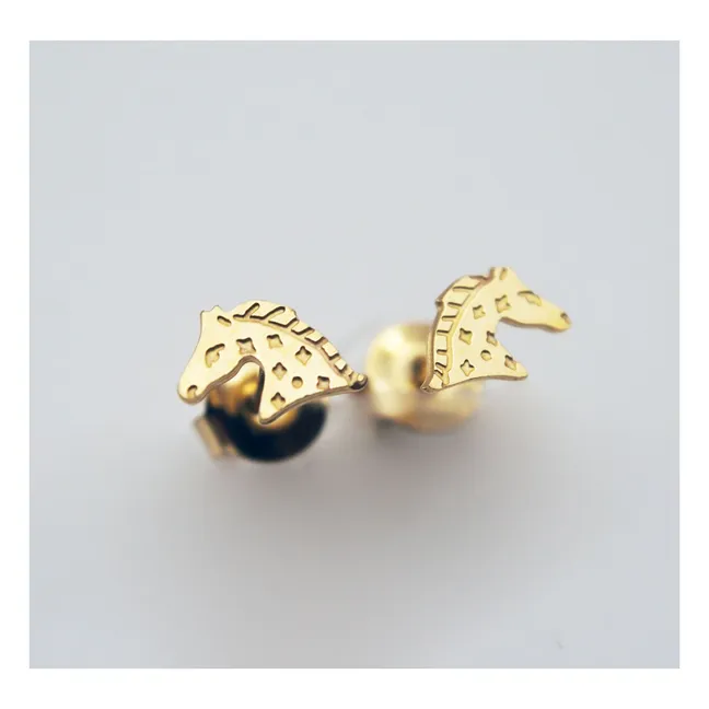 Boucles d'Oreilles Dada | Doré