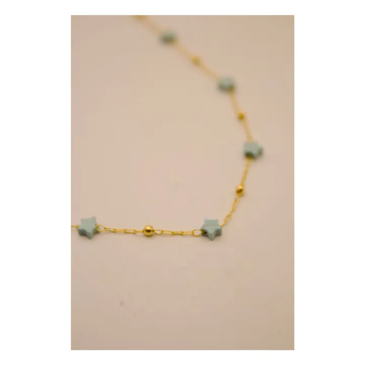 Collier Stone Star | Turquoise- Image produit n°1