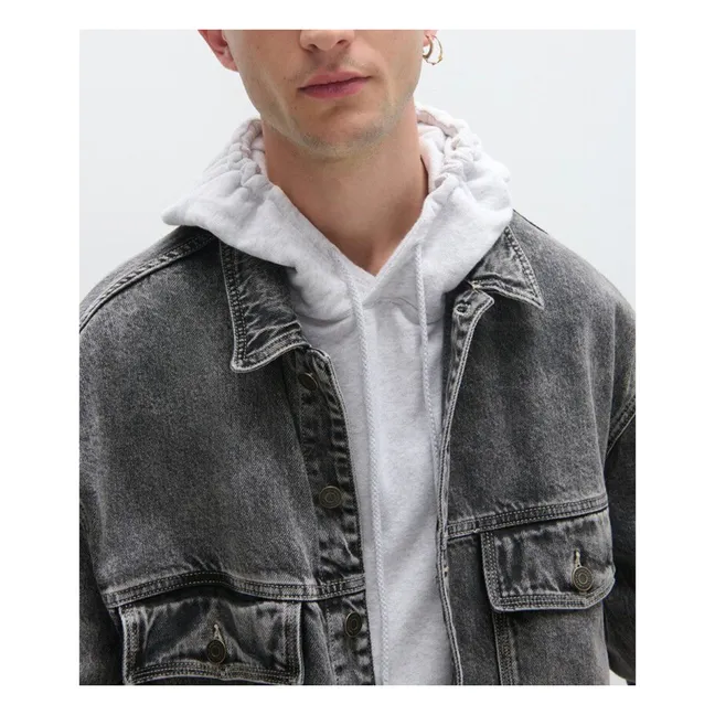 YopDay-B Cotton jackets | Dark heather grey