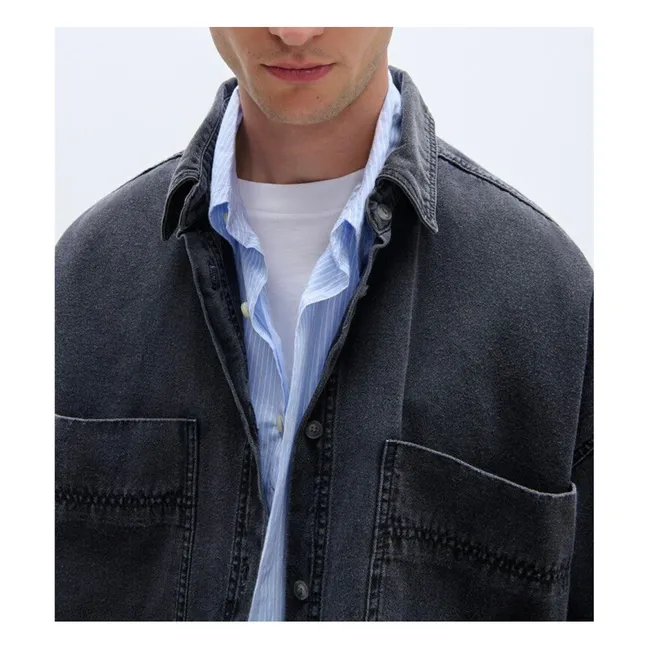 Hemd Jazy Cotton | Schwarz