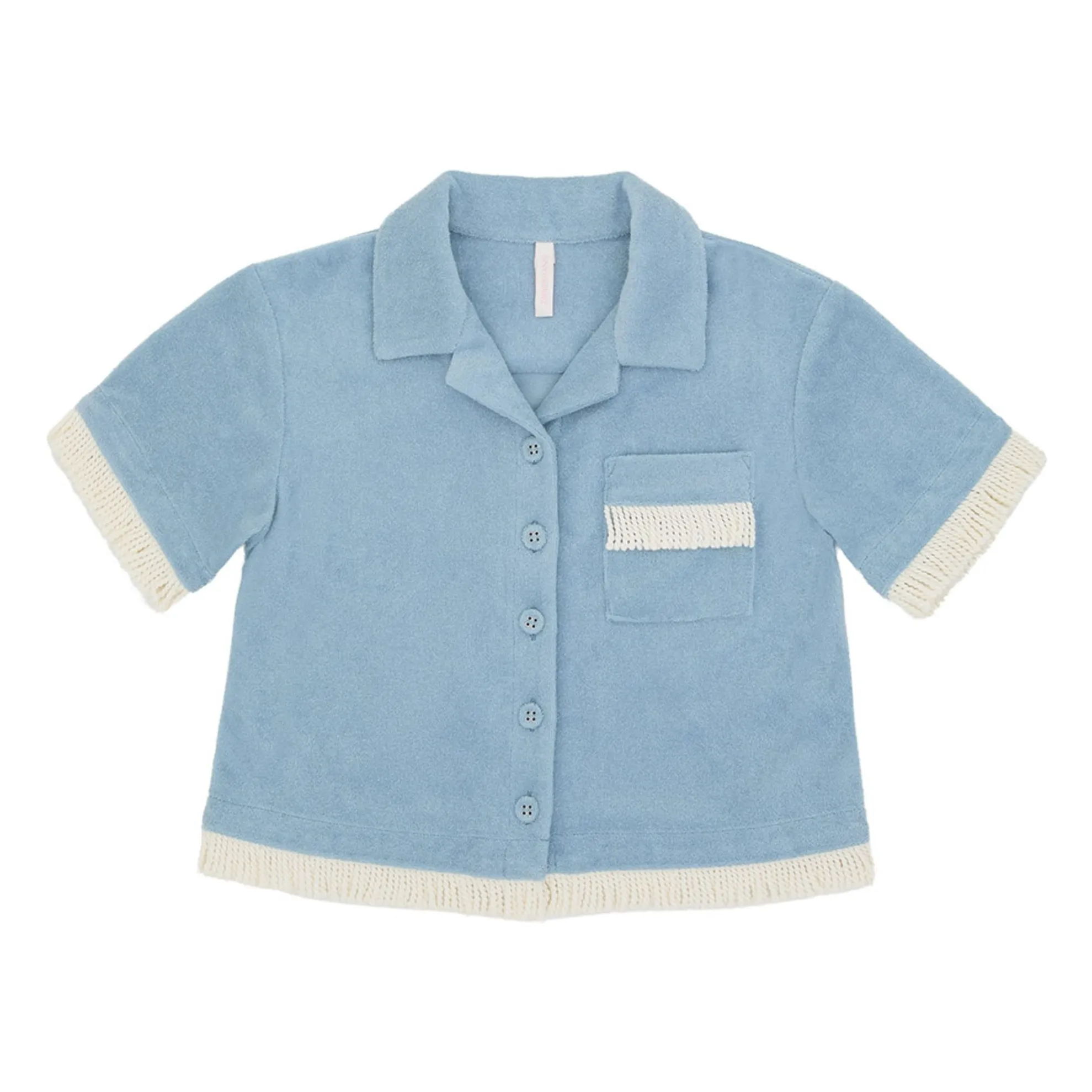 Chemise Awaken Eponge | Bleu ciel- Image produit n°0