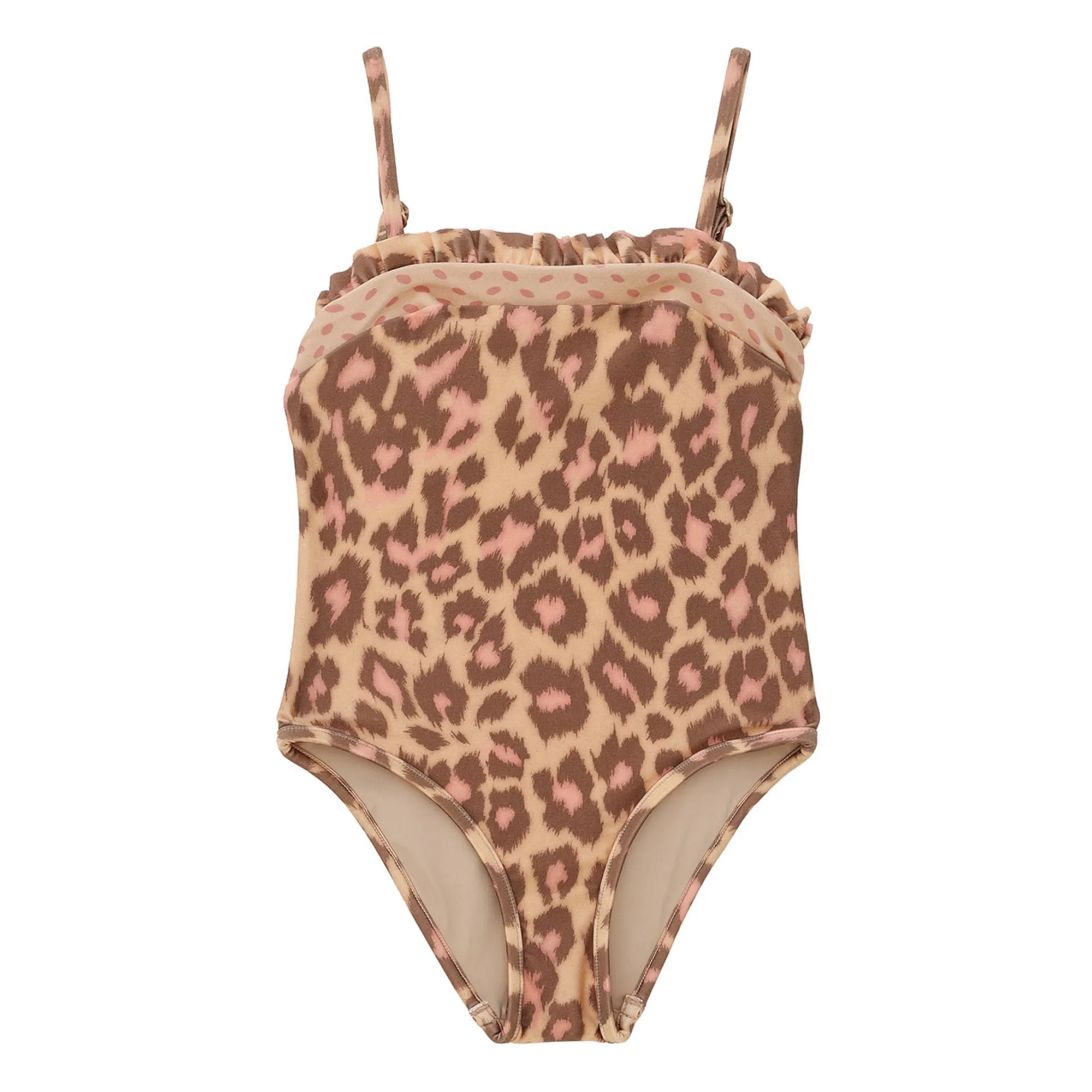 Maillot de Bain Patience Léopard | Marron- Image produit n°0