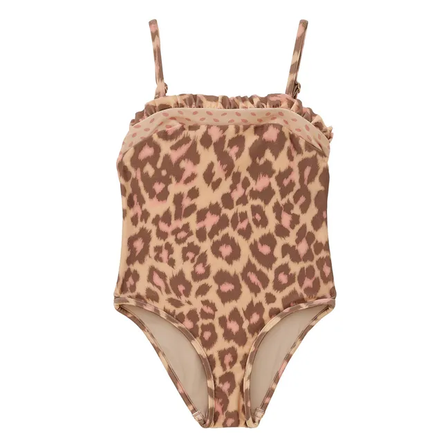 Maillot de Bain Patience Léopard | Marron