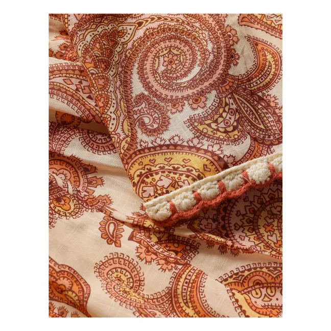 Robe Patience Paisley | Marron