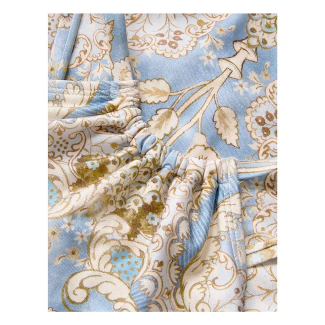 Maillot de Bain Daylight Fleuri | Bleu Clair