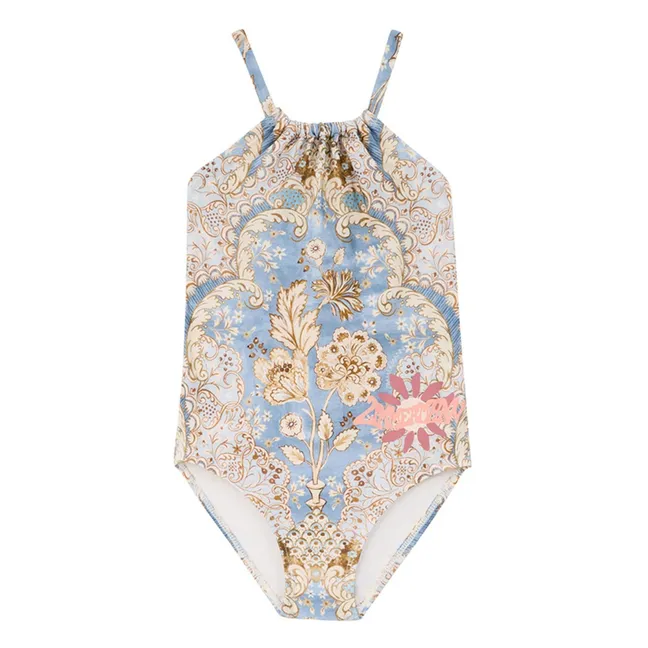 Costume da bagno floreale Daylight | Azzurro