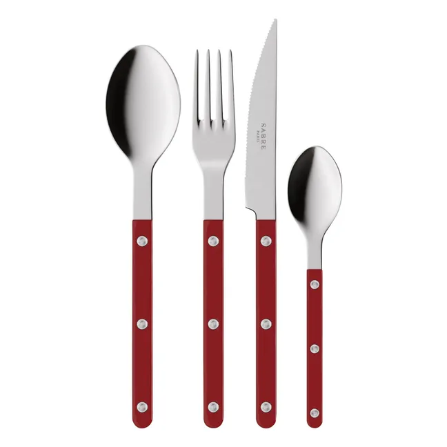 Couverts - Set de 4 | Bordeaux