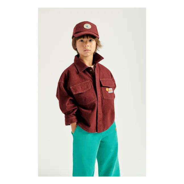 Colaboracion American Vintage X Smallable - Gorra vaquera  | Púrpura