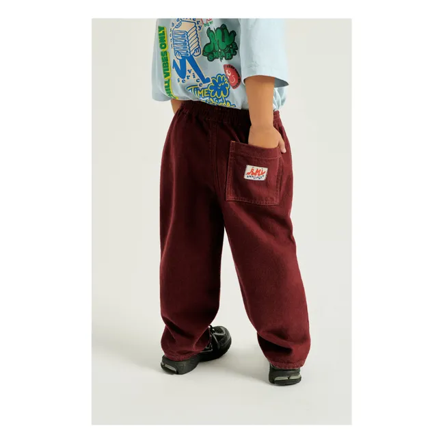 American Vintage X Smallable collaboration - Spywood jeans | Crimson