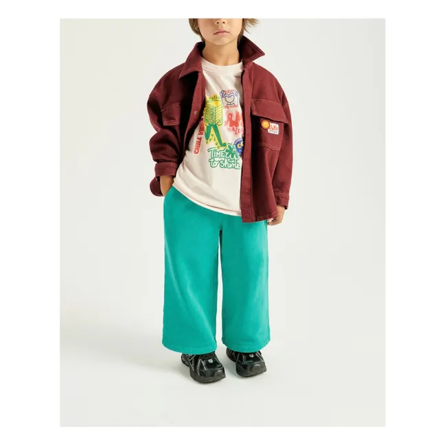 Colaboración de American Vintage X Smallable - Chaqueta vaquera Spywood | Púrpura