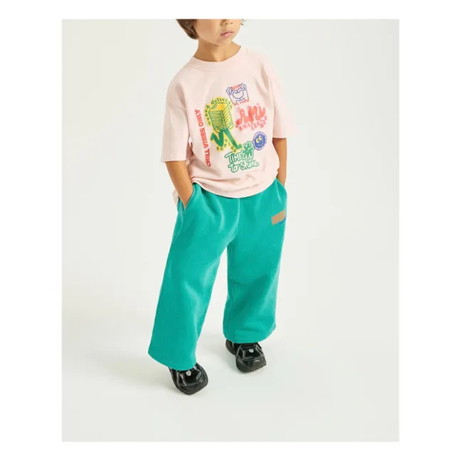 Collaboration American Vintage X Smallable - T-shirt Ykobow | Rose pâle