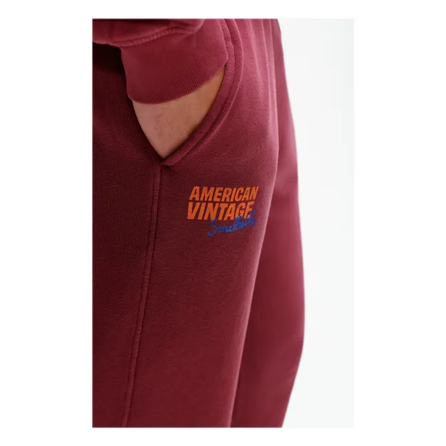 Collaborazione American Vintage X Smallable - Felpa Izubird | Porpora