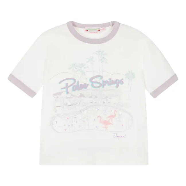 Camiseta Emma de algodón orgánico | Crema