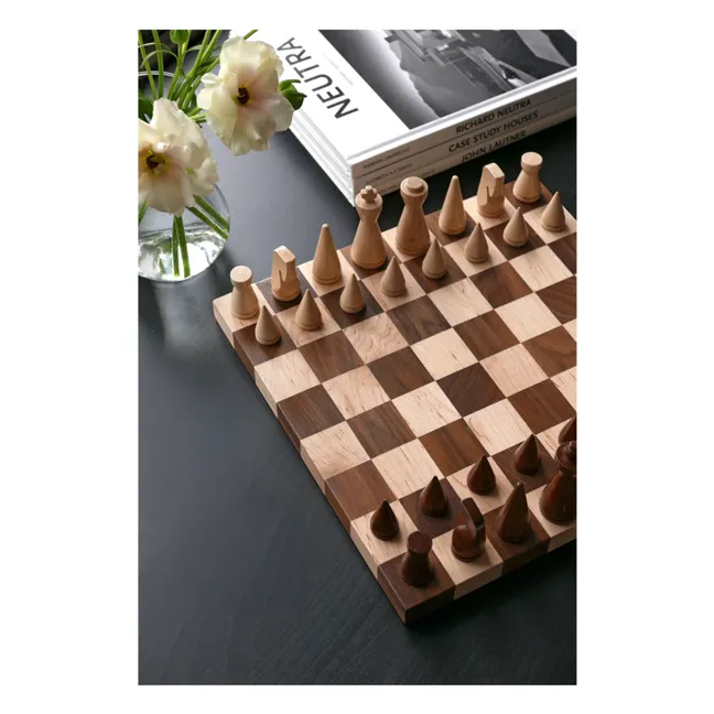 Wooden chess set