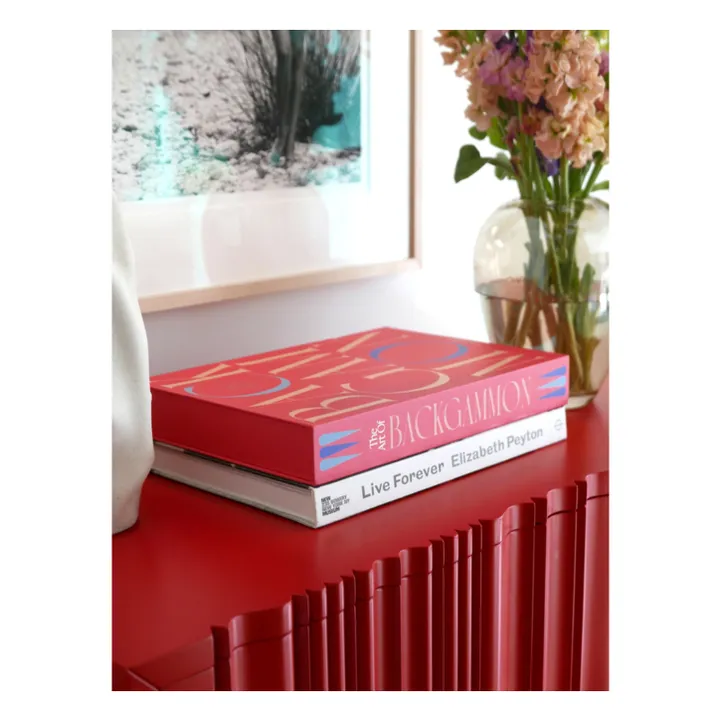 Jeu de Backgammon | Rouge- Image produit n°2