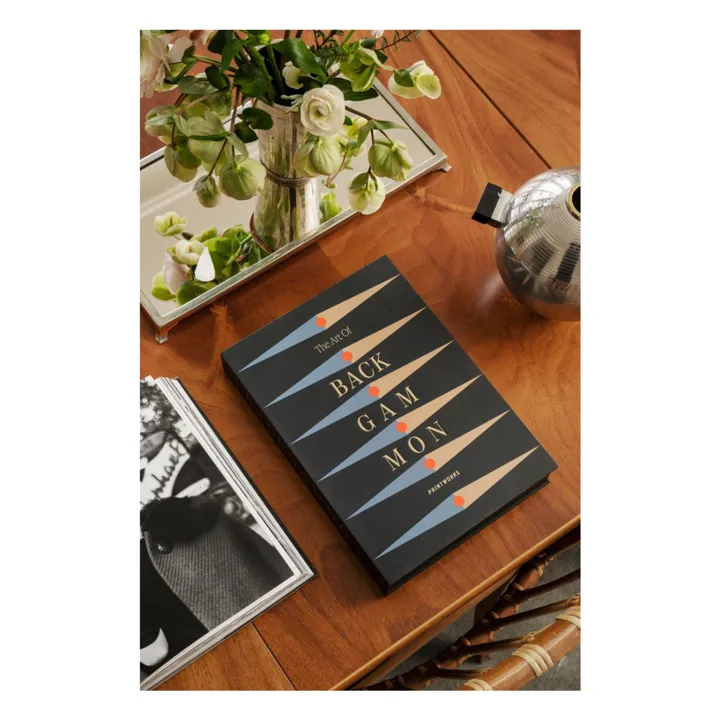 Jeu de Backgammon | Gris foncé- Image produit n°1