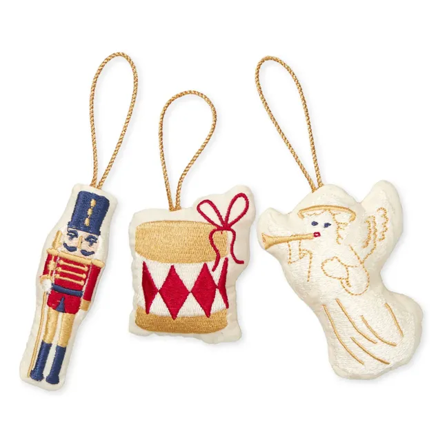 Décorations de Noël Nutcracker - Set de 3