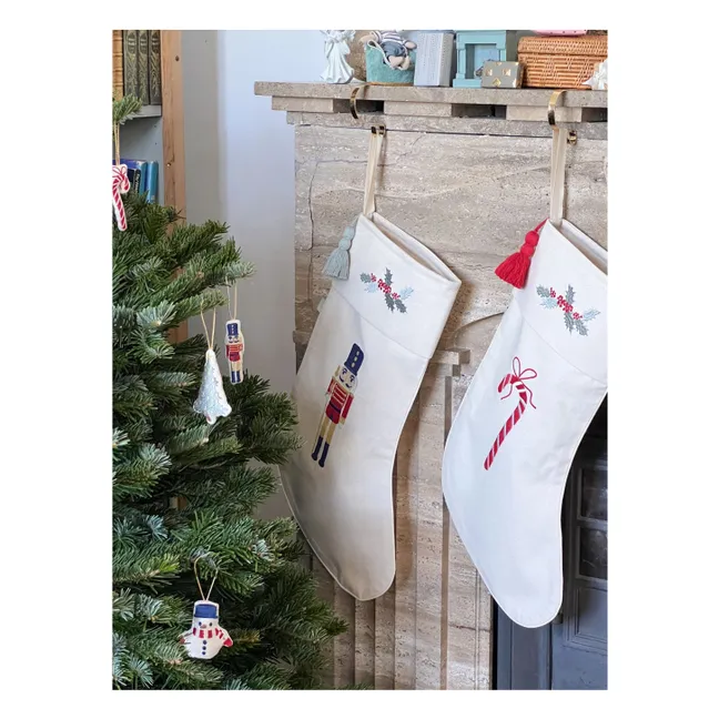 Calcetín de Navidad Cascanueces