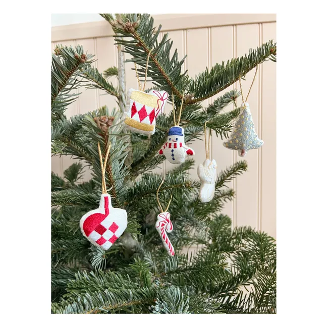 Snowman Weihnachtsdekorationen - 3er-Set 