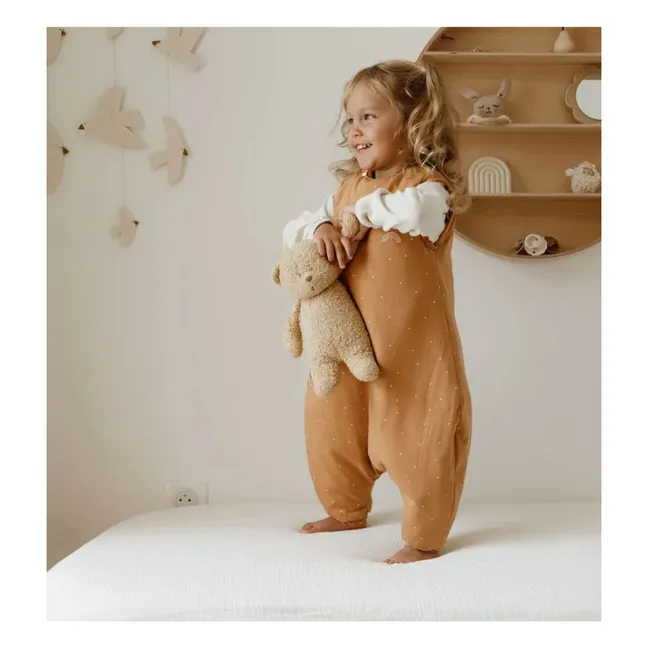 Ourson multi-season reversible sleeping bag with feet | Camel