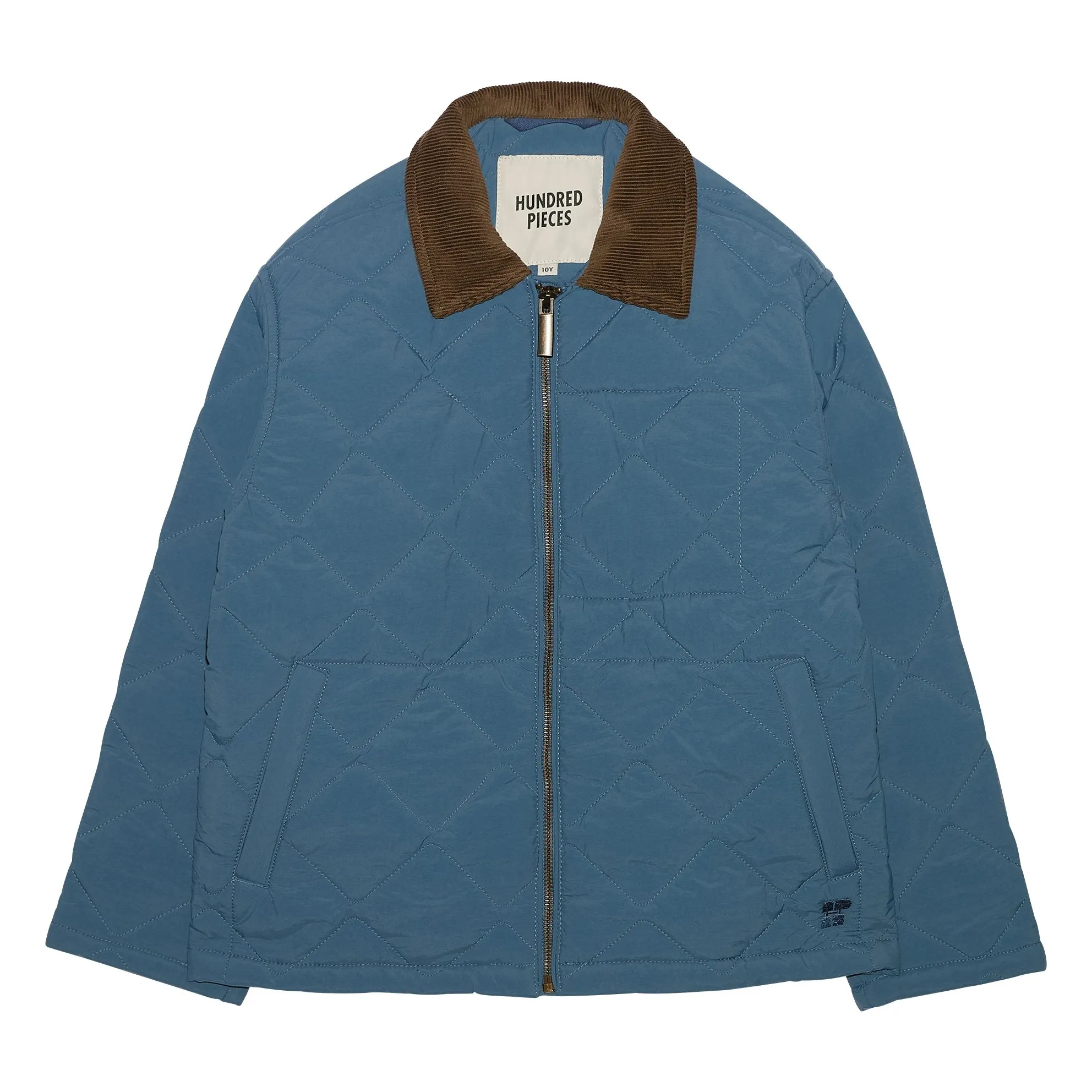 Hundred Pieces Blue Oscar Quilted Jacket