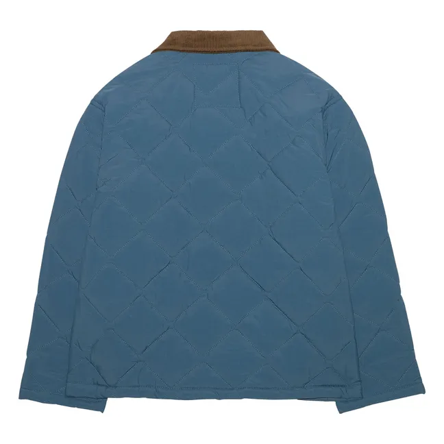 Oscar Quilted Jacket | Blue