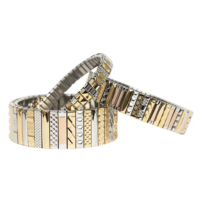 SIG 12 bracelet | Gold/Silver