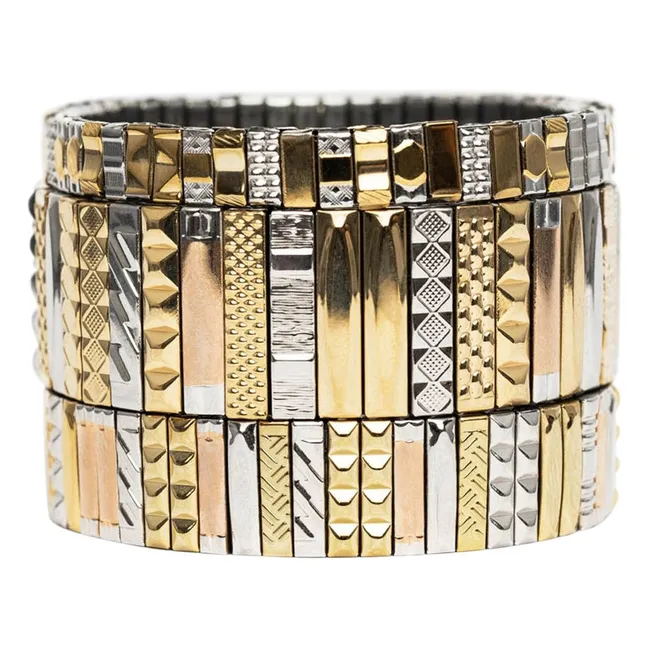 SIG 12 bracelet | Gold/Silver