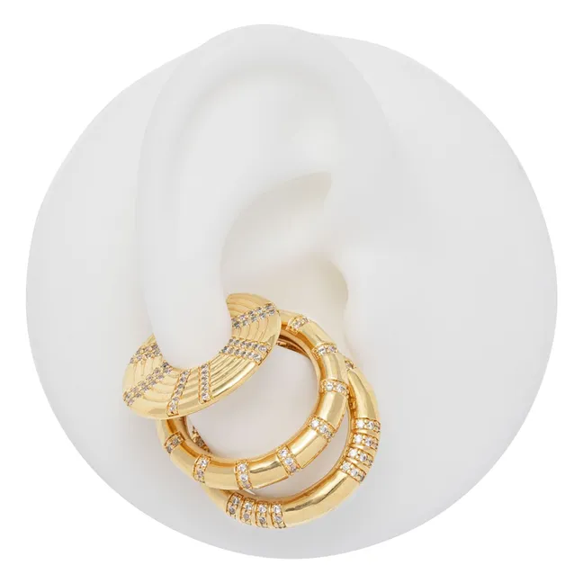 Earcuff Deca | Blanc