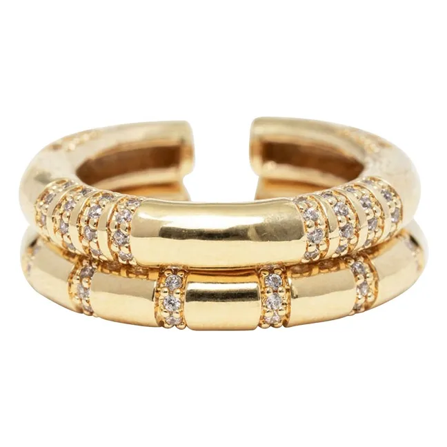 Orecchino Deca | Bianco