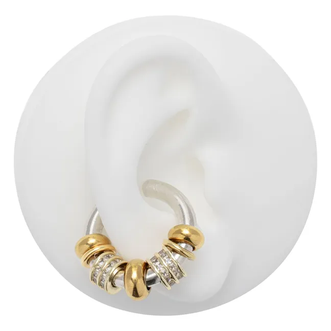 Earcuff Amena | Doré/Argenté