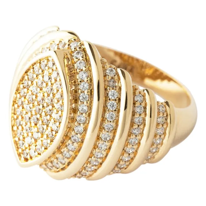 Bague Crown | Doré- Image produit n°4