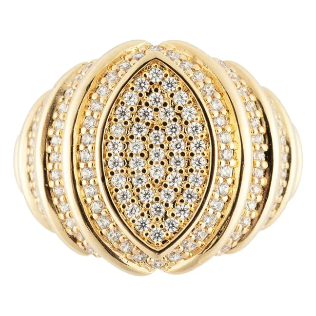 Anillo corona | Dorado