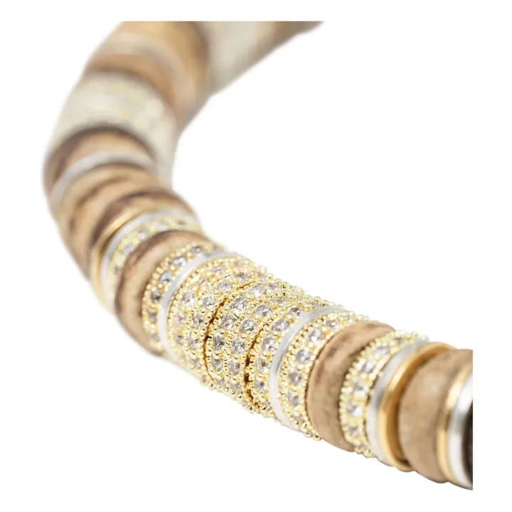 Collier Rondelles | Marron- Image produit n°3