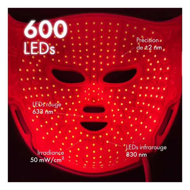 Maschera facciale Elite X600 LED