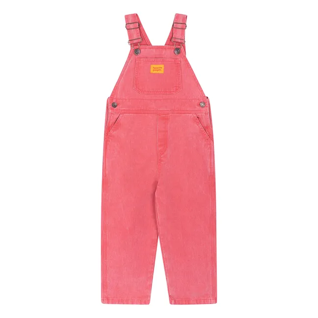 Salopette Unie | Rouge