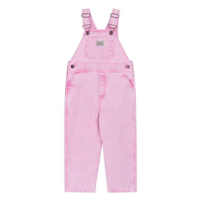 Salopette Unie | Rose