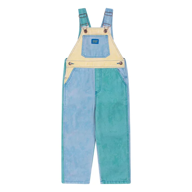 Salopette Sicilia Colorblock | Bleu