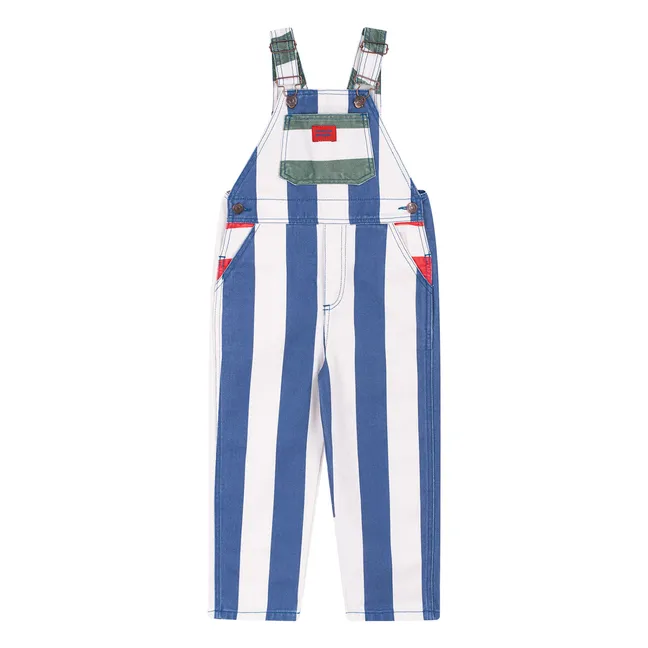 Tuta Capri a righe | Blu