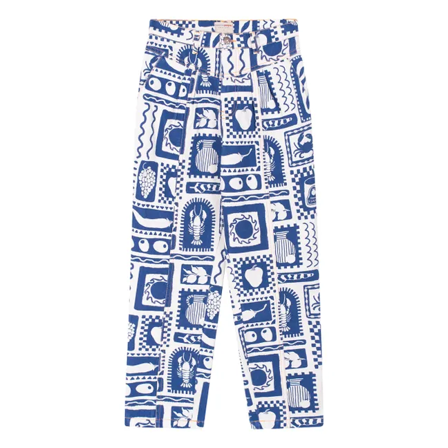 Pantalones Positano Olives - Colección Mujer | Azul
