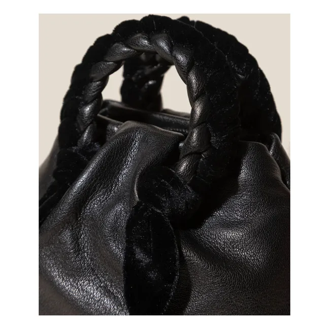 Tasche Bombon Halstuch Velours | Schwarz