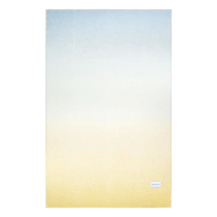 Plaid en laine Gradient | Jaune- Image produit n°1