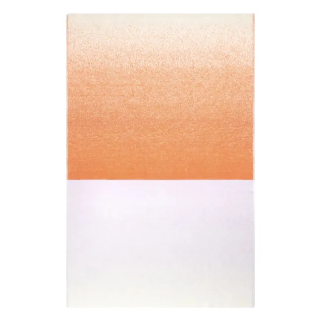 Manta de lana degradada | Lila